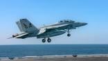  U.S. Navy F/A-18F Super Hornet. 