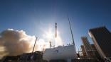 rocket lab spectrum lifting off