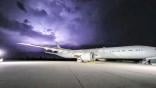 WH286 pictured at Marana, Arizona, where it underwent electromagnetic interference testing. 