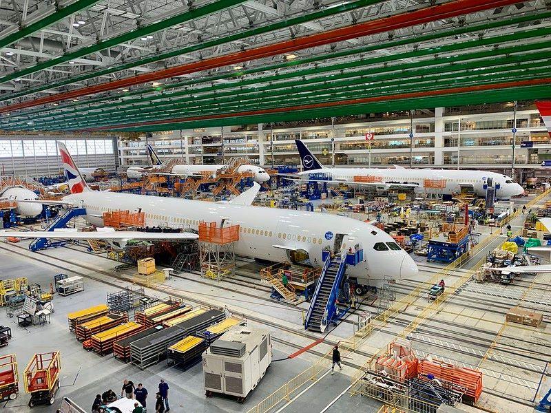 Boeing 787 production