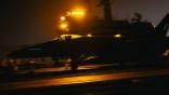 aircraft on us navy carrier deck