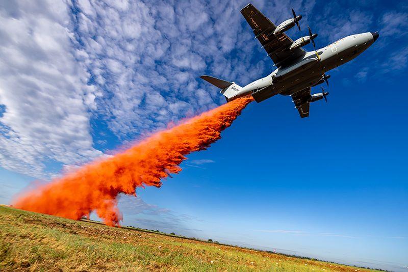 A400M firefighting aircraft