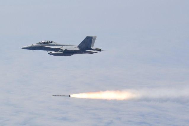 A 2021 AARGM-ER test fire.