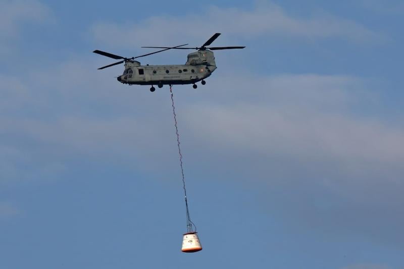 isro air drop test