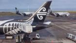 Air New Zealand 787s at an airport