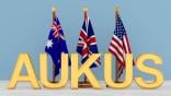 Australian, UK and U.S. flags