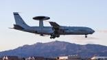 Boeing E-3A airborne warning and control system aircraft
