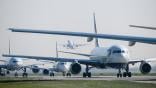aircraft on runway