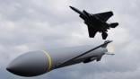 An F-15 releases a CoAspire-designed version of the ERAM.