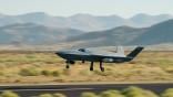General Atomics YFQ-42A taking off