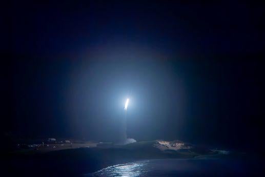 Makaha Ridge missile launch