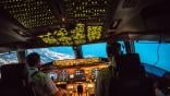 cockpit evening