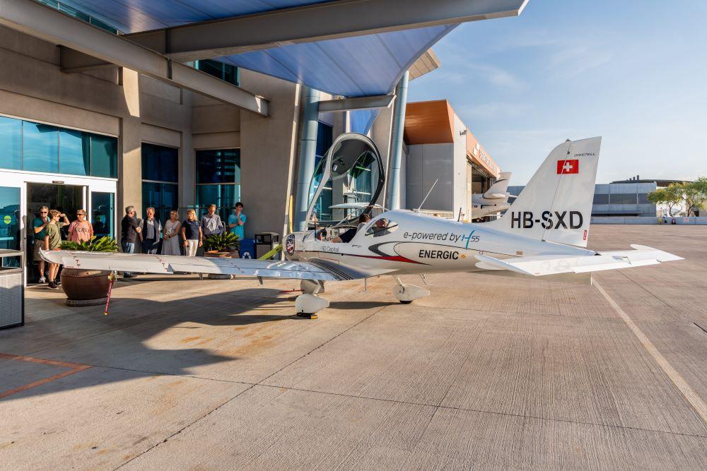 The Bristell B23 Energic has an endurance of 60 min. with 10 min. reserve. Credit: H55