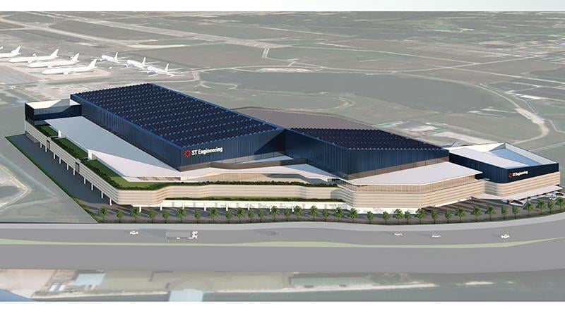 ST Engineering new airframe maintenance facility, Singapore Changi Airport
