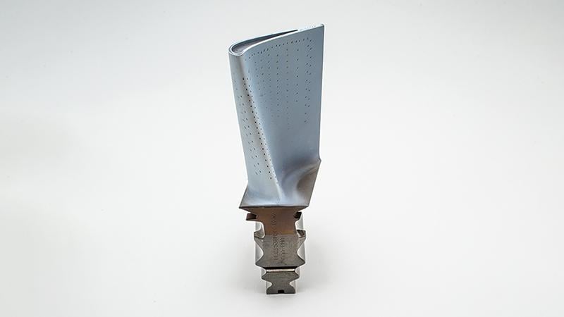Chromalloy CF6-80C2 first-stage high-pressure turbine blade