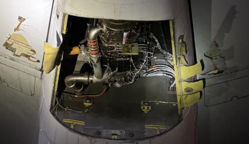 ntsb pic of cargojet 767 apu door