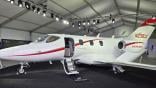Honda aircraft on display at EAA AirVenture 2025