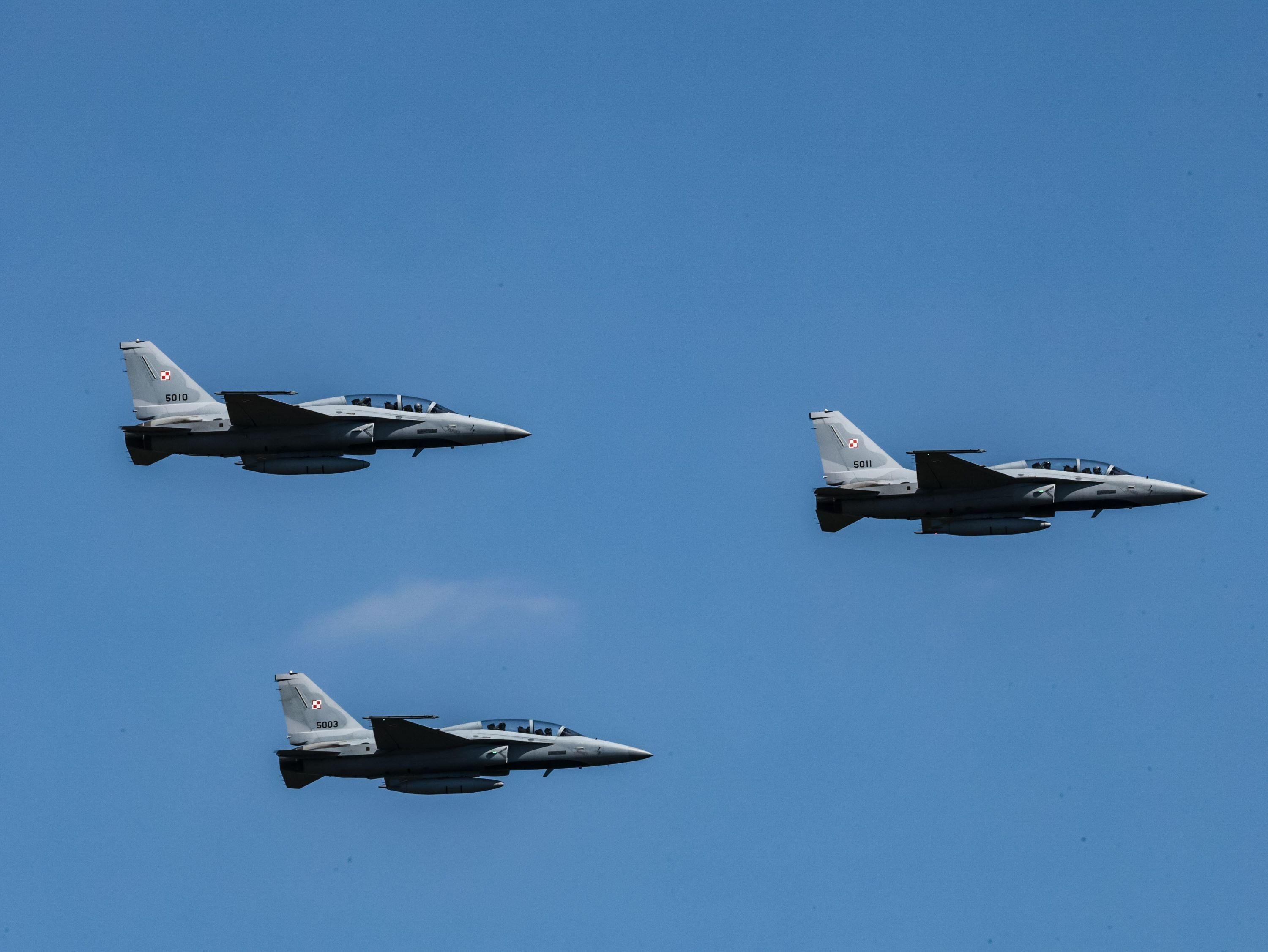 Polish FA-52 jets