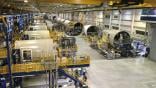 787 fuselage production