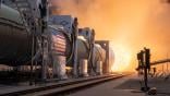 solid rocket motor test