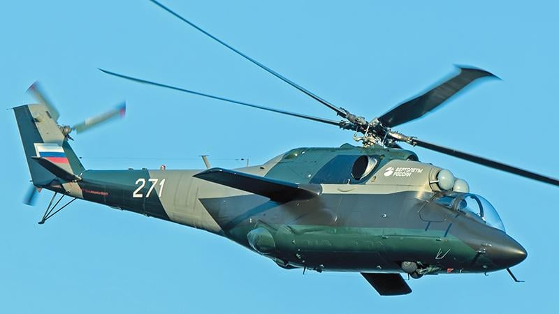 Mil Mi-24 helicopter