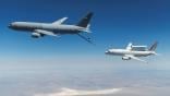 Boeing E-7A in flight