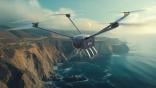 The Q12 was designed for an endurance of two hr. in hover and three in forward flight. Credit: SiFly