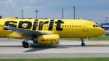 Spirit Airlines A320 taxiing