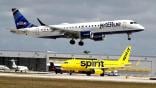 Spirit Airlines and JetBlue Airways