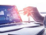 Laptop with data 