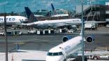United aircraft at Newark Airport