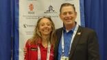 Carol Valentino-Barry with Ken MacTiernan