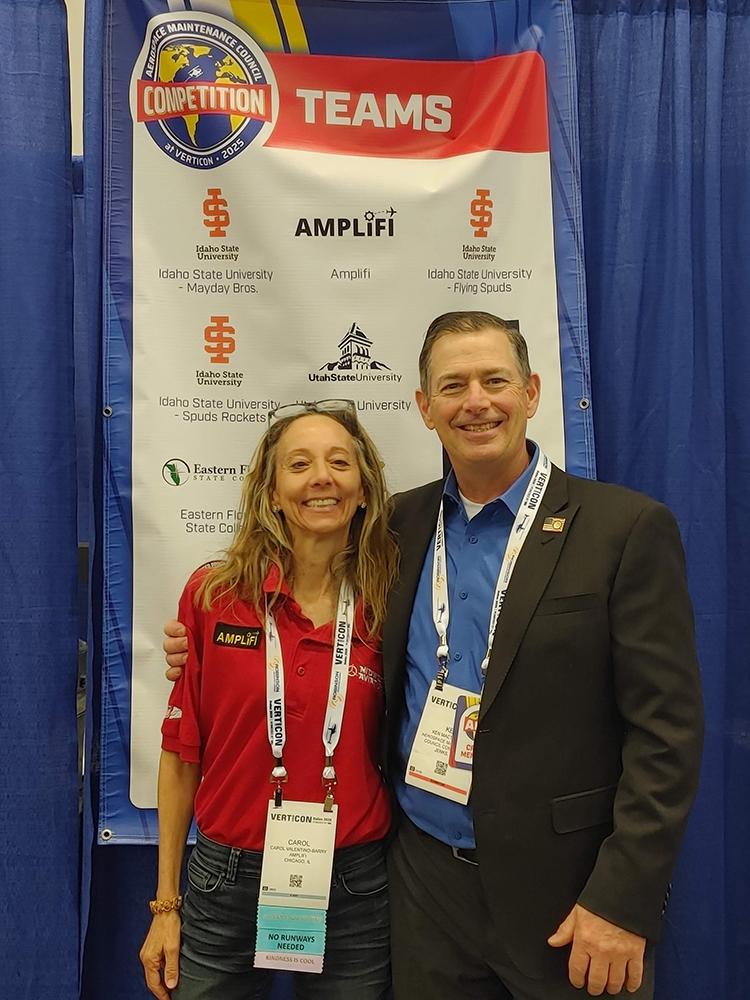 Carol Valentino-Barry with Ken MacTiernan