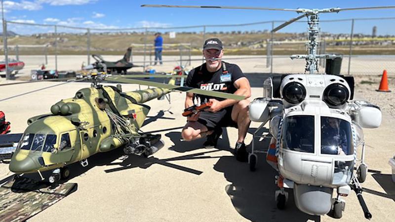 radio-controlled helicopters