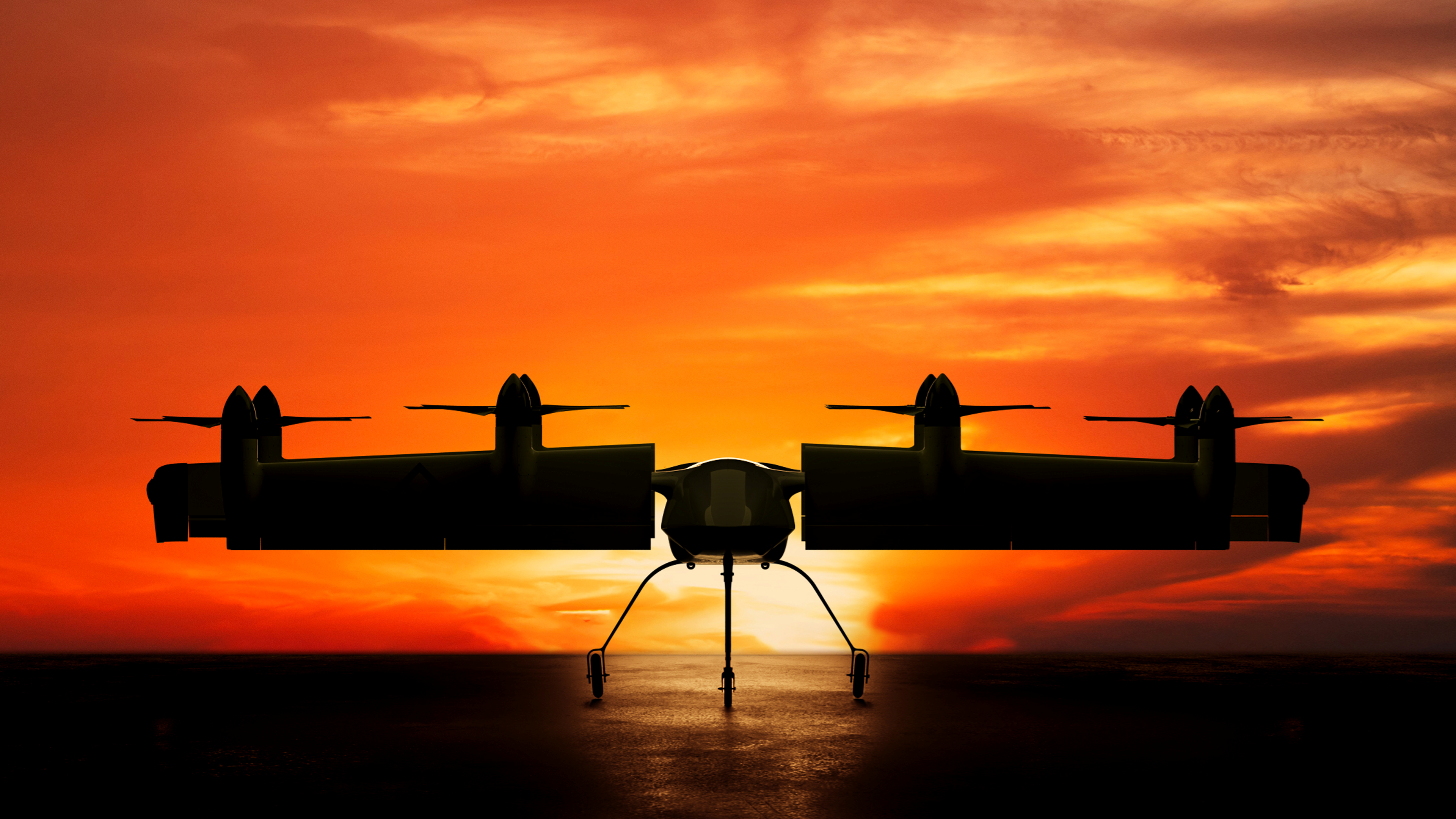 The AIBOT500 is an uncrewed, tiltwing eVTOL targeted at industrial and public-safety use cases.