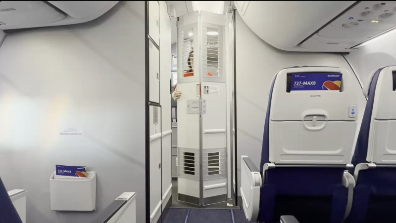 Southwest Airlines Installed Physical Secondary Barrier 